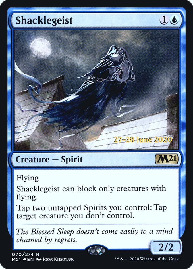 Shacklegeist  [Core Set 2021 Prerelease Promos] | The Time Vault CA