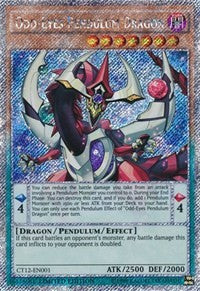 Odd-Eyes Pendulum Dragon [CT12-EN001] Secret Rare | The Time Vault CA