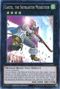 Castel, the Skyblaster Musketeer [CT12-EN006] Super Rare | The Time Vault CA