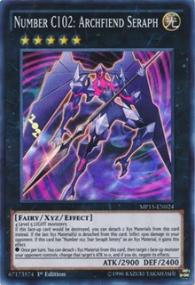 Number C102: Archfiend Seraph [MP15-EN024] Super Rare | The Time Vault CA