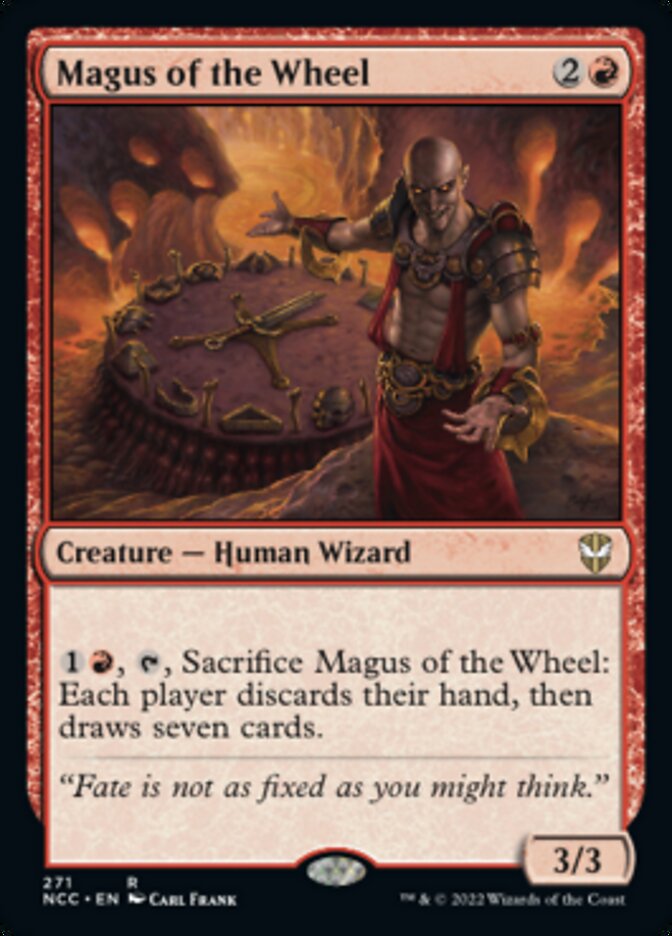 Magus of the Wheel [Streets of New Capenna Commander] | The Time Vault CA