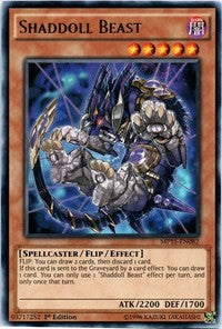 Shaddoll Beast [MP15-EN082] Rare | The Time Vault CA