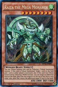Raiza the Mega Monarch [MP15-EN091] Secret Rare | The Time Vault CA