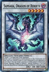 Samsara, Dragon of Rebirth [MP15-EN097] Super Rare | The Time Vault CA