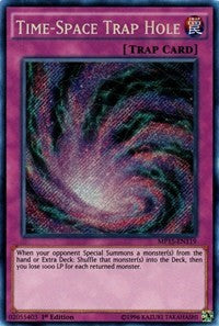 Time-Space Trap Hole [MP15-EN119] Secret Rare | The Time Vault CA