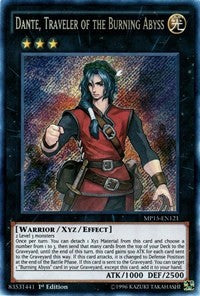 Dante, Traveler of the Burning Abyss [MP15-EN121] Secret Rare | The Time Vault CA