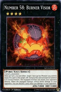 Number 58: Burner Visor [MP15-EN122] Common | The Time Vault CA