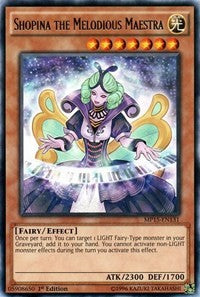 Shopina the Melodious Maestra [MP15-EN131] Rare | The Time Vault CA