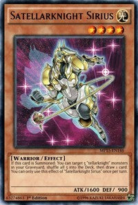 Satellarknight Sirius [MP15-EN146] Rare | The Time Vault CA