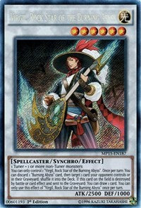 Virgil, Rock Star of the Burning Abyss [MP15-EN187] Secret Rare | The Time Vault CA