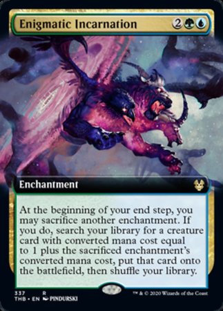 Enigmatic Incarnation (Extended Art) [Theros Beyond Death] | The Time Vault CA