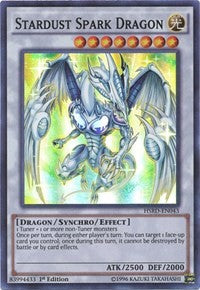 Stardust Spark Dragon [HSRD-EN043] Super Rare | The Time Vault CA