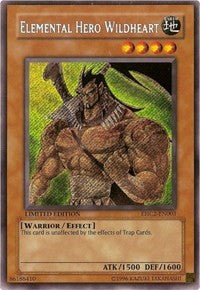 Elemental HERO Wildheart [EHC2-EN003] Secret Rare | The Time Vault CA