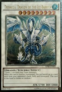 Trishula, Dragon of the Ice Barrier [AP08-EN001] Ultimate Rare | The Time Vault CA