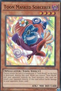 Toon Masked Sorcerer [AP08-EN006] Super Rare | The Time Vault CA