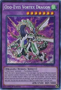 Odd-Eyes Vortex Dragon [DOCS-EN045] Secret Rare | The Time Vault CA