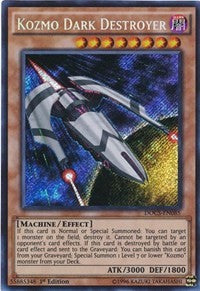 Kozmo Dark Destroyer [DOCS-EN085] Secret Rare | The Time Vault CA