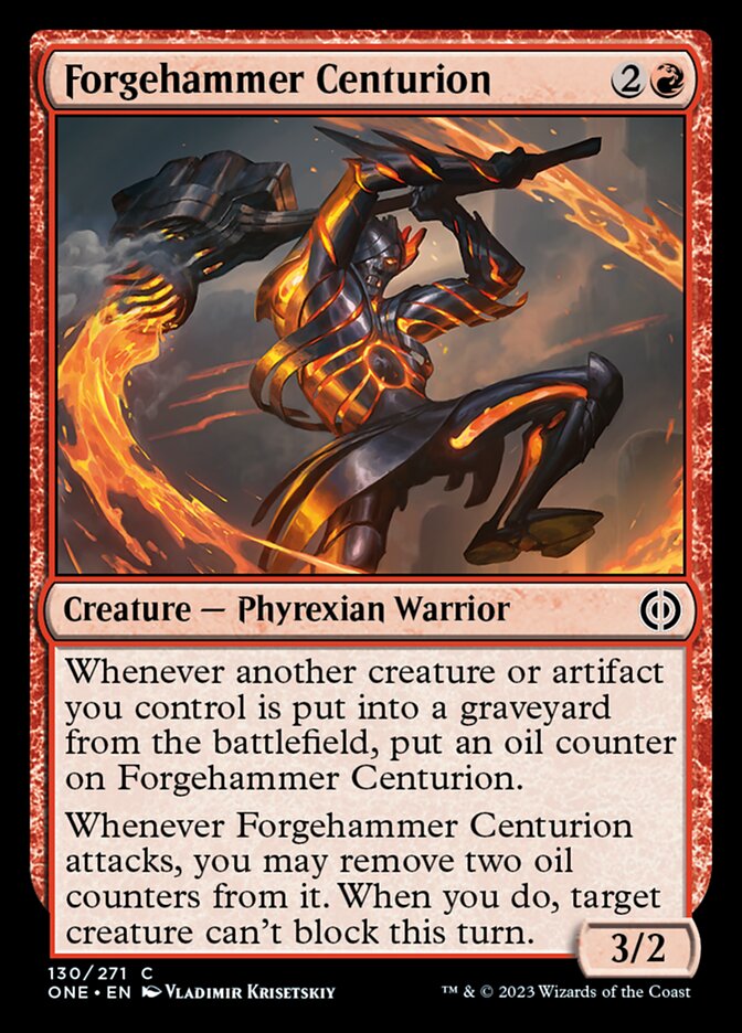 Forgehammer Centurion [Phyrexia: All Will Be One] | The Time Vault CA