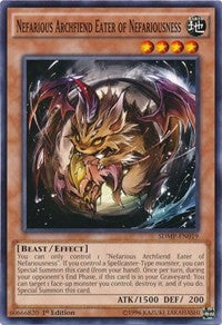 Nefarious Archfiend Eater of Nefariousness [SDMP-EN019] Common | The Time Vault CA