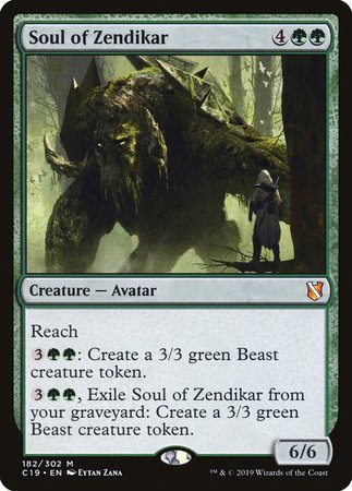 Soul of Zendikar [Commander 2019] | The Time Vault CA