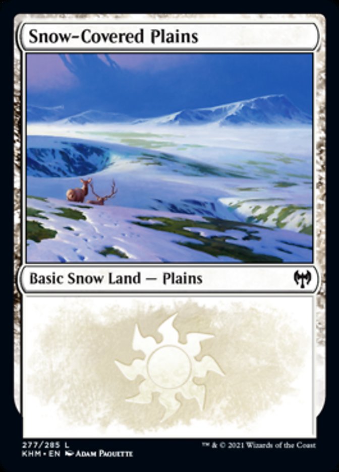 Snow-Covered Plains (277) [Kaldheim] | The Time Vault CA