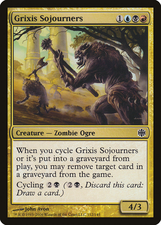 Grixis Sojourners [Alara Reborn] | The Time Vault CA