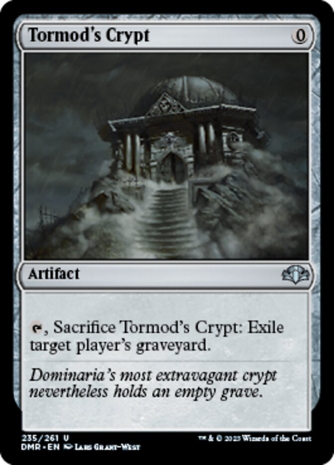 Tormod's Crypt [Dominaria Remastered] | The Time Vault CA