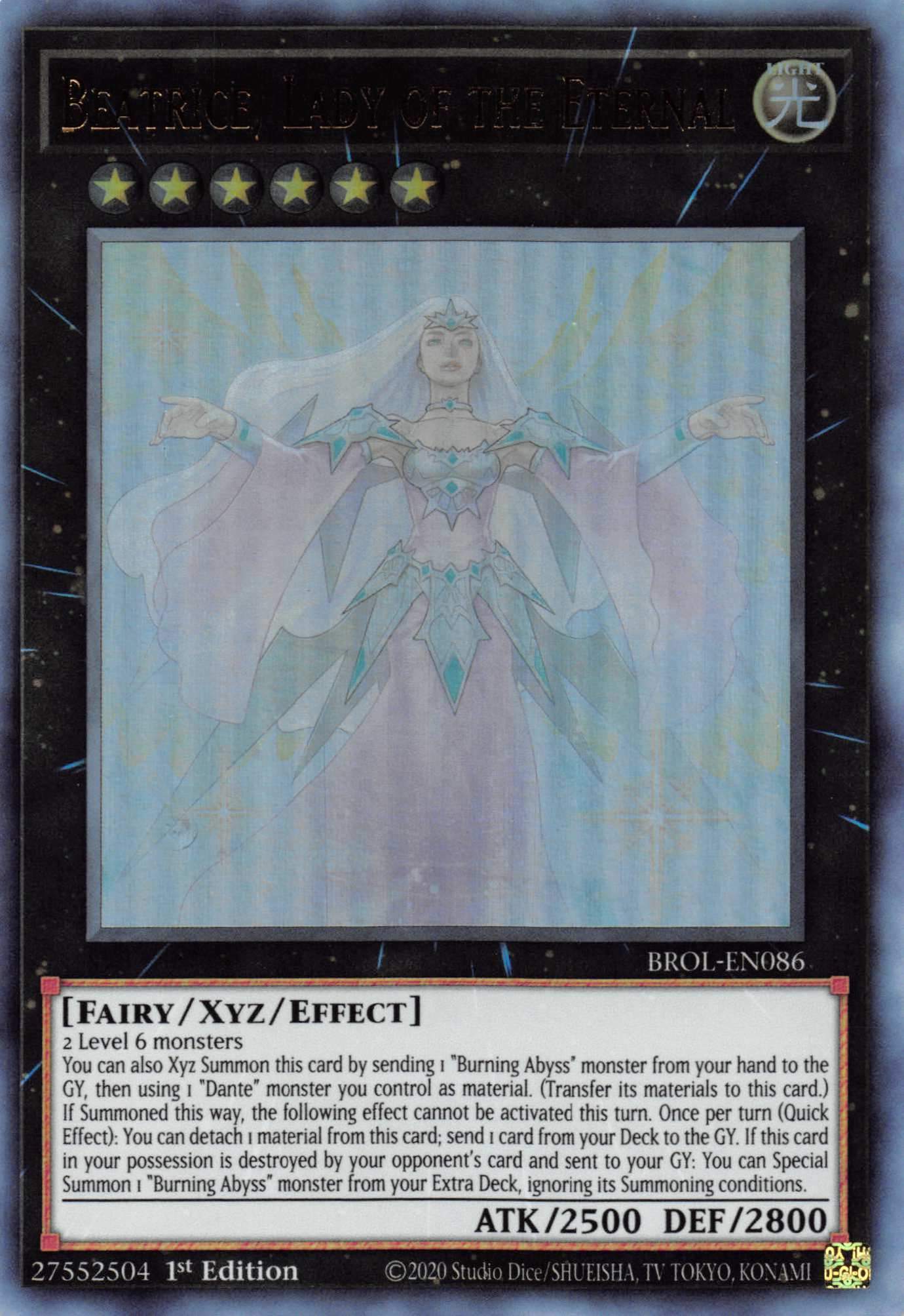 Beatrice, Lady of the Eternal [BROL-EN086] Ultra Rare | The Time Vault CA