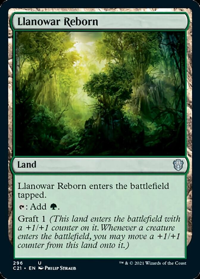Llanowar Reborn [Commander 2021] | The Time Vault CA