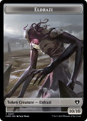 Eldrazi // Knight Double-Sided Token [Commander Masters Tokens] | The Time Vault CA