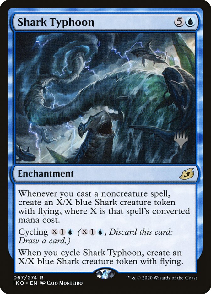 Shark Typhoon (Promo Pack) [Ikoria: Lair of Behemoths Promos] | The Time Vault CA