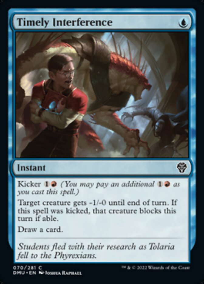 Timely Interference [Dominaria United] | The Time Vault CA