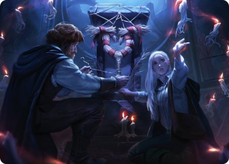 Faithful Mending Art Card [Innistrad: Midnight Hunt Art Series] | The Time Vault CA