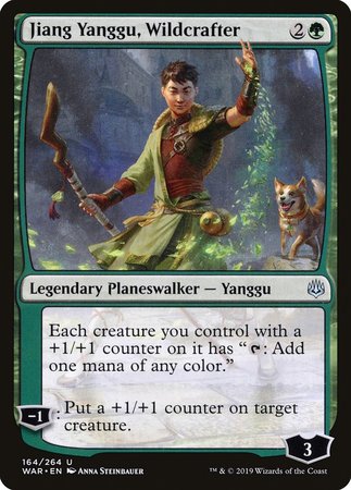 Jiang Yanggu, Wildcrafter [War of the Spark] | The Time Vault CA