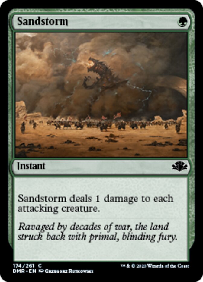 Sandstorm [Dominaria Remastered] | The Time Vault CA