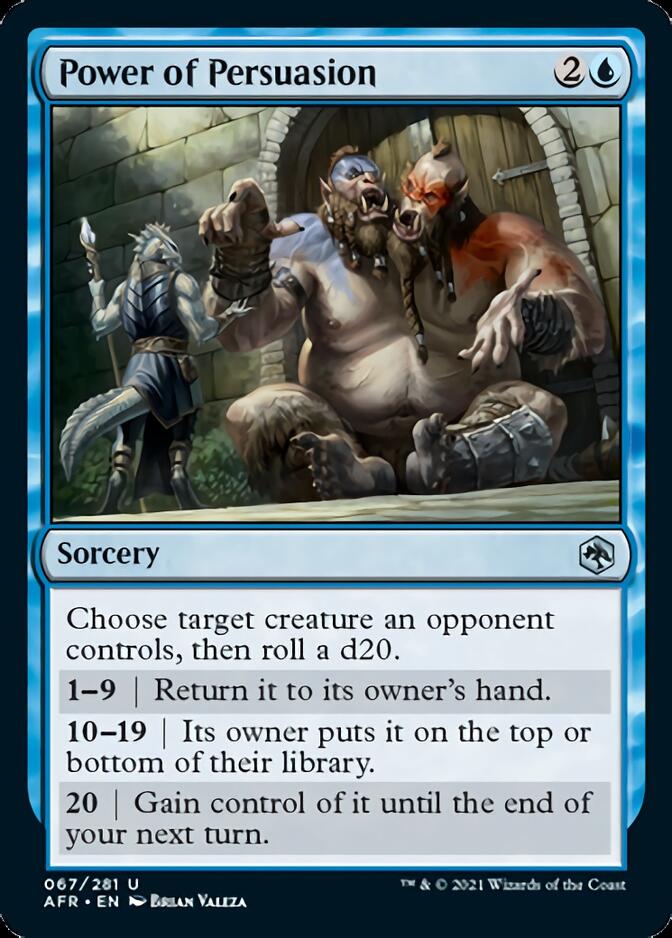 Power of Persuasion [Dungeons & Dragons: Adventures in the Forgotten Realms] | The Time Vault CA