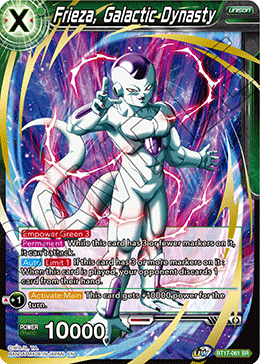 Frieza, Galactic Dynasty (BT17-061) [Ultimate Squad] | The Time Vault CA