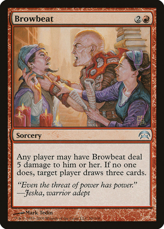 Browbeat [Planechase] | The Time Vault CA