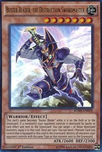 Buster Blader, the Destruction Swordmaster [BOSH-EN018] Ultra Rare | The Time Vault CA