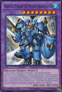 Dinoster Power, the Mighty Dracoslayer [BOSH-EN046] Rare | The Time Vault CA