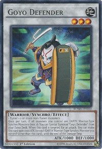 Goyo Defender [BOSH-EN050] Rare | The Time Vault CA