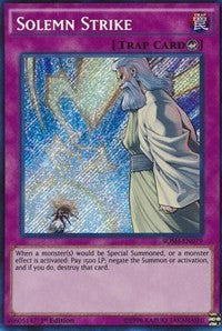 Solemn Strike [BOSH-EN079] Secret Rare | The Time Vault CA