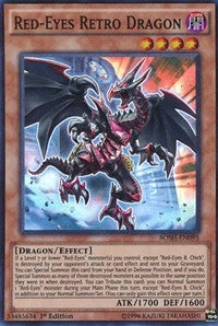 Red-Eyes Retro Dragon [BOSH-EN095] Super Rare | The Time Vault CA
