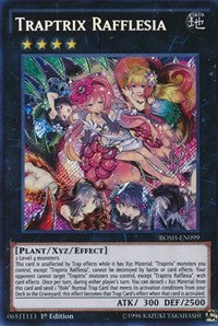 Traptrix Rafflesia [BOSH-EN099] Secret Rare | The Time Vault CA
