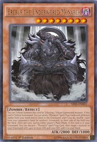 Erebus the Underworld Monarch [SR01-EN001] Ultra Rare | The Time Vault CA