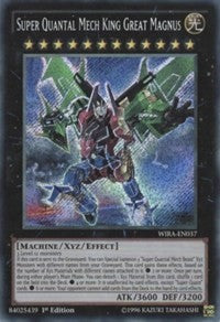 Super Quantal Mech King Great Magnus [WIRA-EN037] Secret Rare | The Time Vault CA