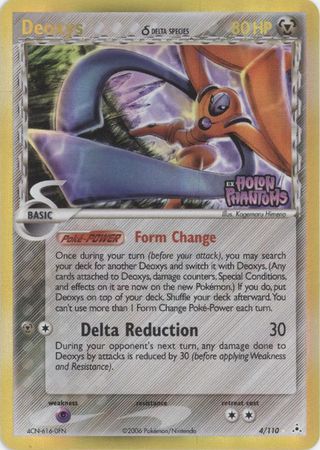 Deoxys (4/110) (Delta Species) (Stamped) [EX: Holon Phantoms] | The Time Vault CA