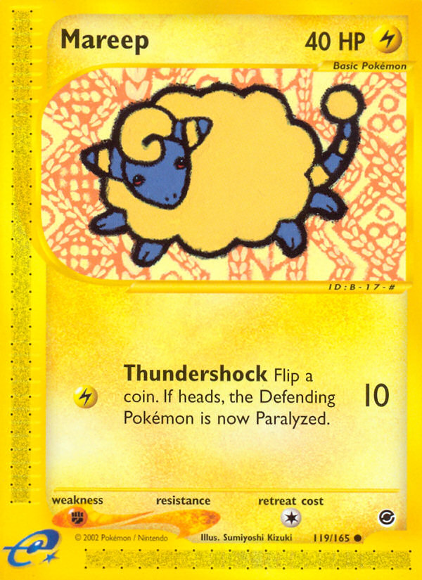 Mareep (119/165) [Expedition: Base Set] | The Time Vault CA