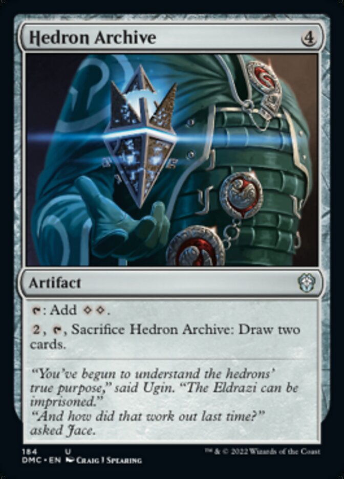 Hedron Archive [Dominaria United Commander] | The Time Vault CA