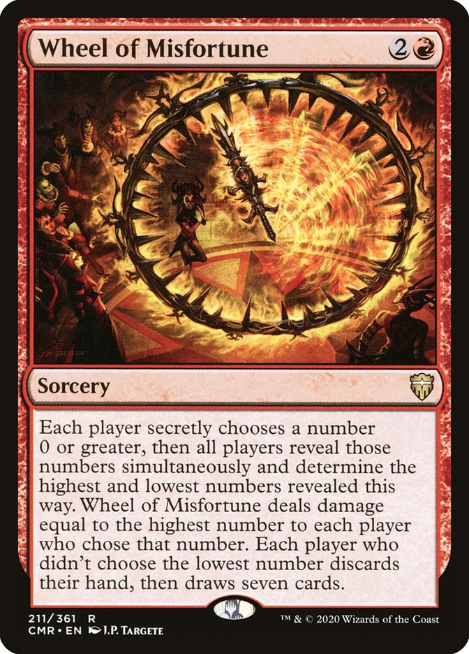 Wheel of Misfortune [Commander Legends] | The Time Vault CA
